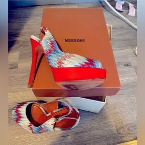 Host Pick ⭐️ Missoni Slingback Heels